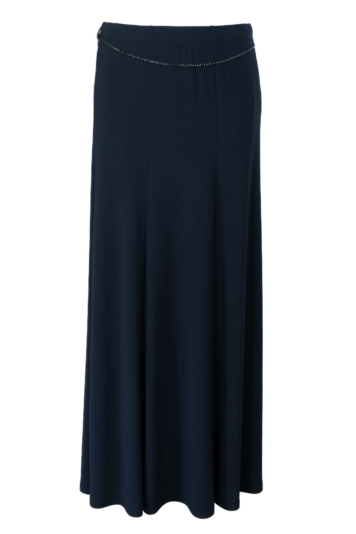 Kadın Anne Çan Etek Viskon Sandy Buzi Kumaş Busem Model Mevsimlik Beli Lastikli ve Zincirli